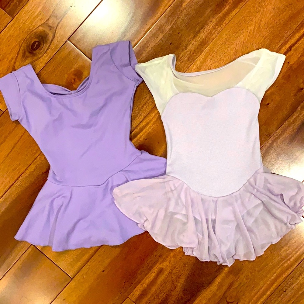 COPY - Set of purple ballet Leotard. Like new!!!